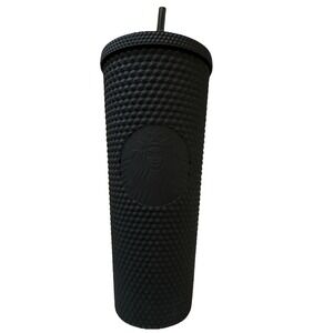 Starbucks‎ 2021 Black Matte Studded Venti Tumbler - 24 oz